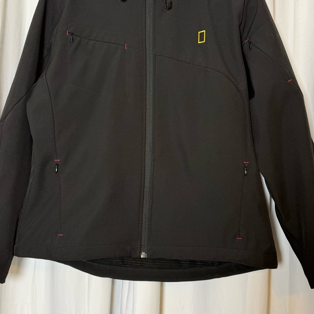 National Geographic Softshell Jacket Windproof Ho… - image 5